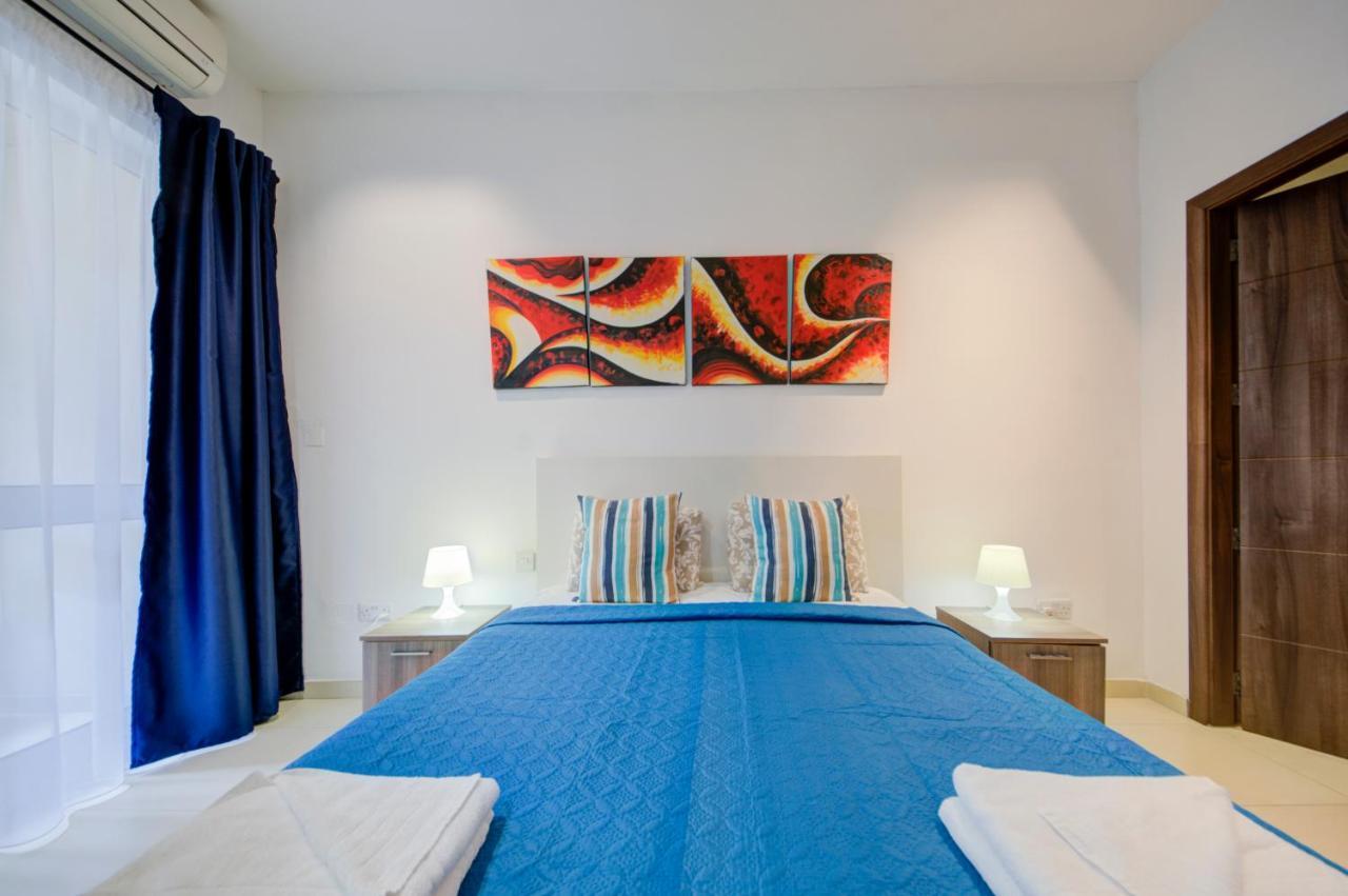 Saint Julian's St Julians 2 Bedroom Apartment With Commanding Seaviews By Shortletsmalta מראה חיצוני תמונה