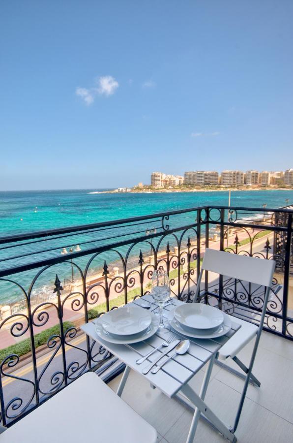 Saint Julian's St Julians 2 Bedroom Apartment With Commanding Seaviews By Shortletsmalta מראה חיצוני תמונה